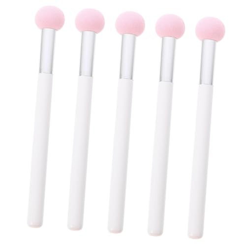 PLAFOPE 5 Stück Make up Schwämme Runde Puderquasten Hautfreundliche Make up Tools Für Frauen Concealer Applikatoren Waschbar Und Puder von PLAFOPE