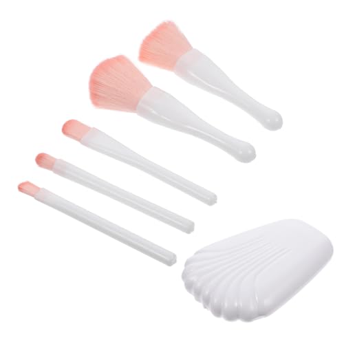 PLAFOPE Make-up-pinsel-set in Reisegröße Inklusive Lidschatten Foundation Highlighter-pinseln Kompaktes Etui Für Reisende von PLAFOPE