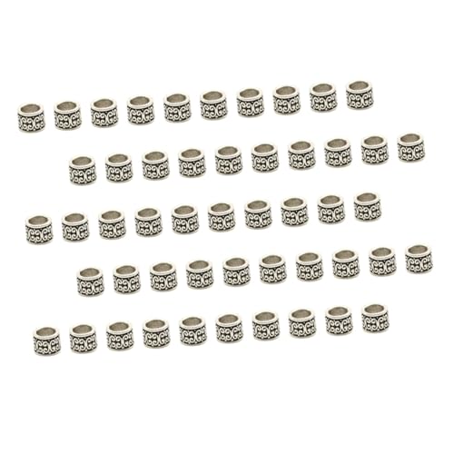 PLAFOPE 50-teiliger Dreadlock-haarzopfschmuck Stilvolle Zöpfe Und Manschetten Einzigartiger Haarschmuck Ideal Für Besondere Anlässe Mode- Und Beauty-accessoire-set von PLAFOPE