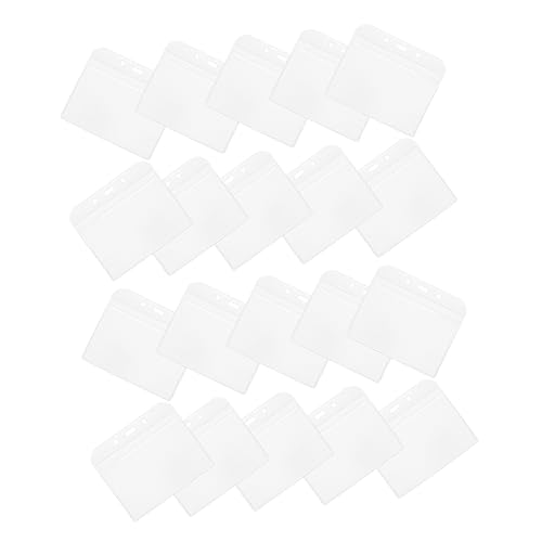 PLAFOPE 50stücke wasserdichte Kartenhalter Kreditkarten Protector Klare Karten Abdeckung Für Ausweise Namensschilder Visitenkarten von PLAFOPE
