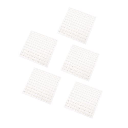 PLAFOPE 5stücke Perlen Aufkleber Für Gesicht Selbstklebend Flache Perlenaufkleber Für Bastelarbeiten Make-up Und Heimdekoration Für Scrapbook Visitenkarten Und Papierdekoration Leicht Und von PLAFOPE