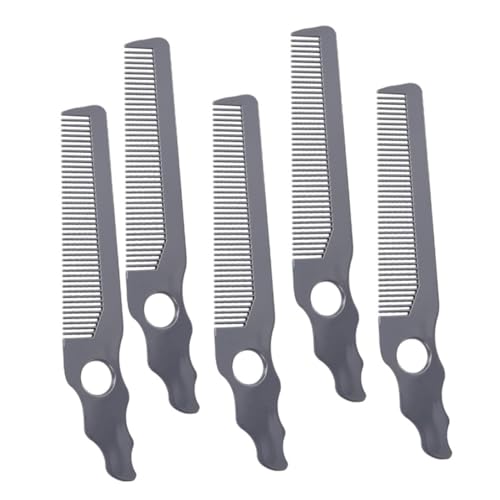 PLAFOPE 5 Stücke Friseur Kämme Antistatische Massagekämme Haarschnittkamm Für Herren Friseur Zubehör Für Haartypen von PLAFOPE