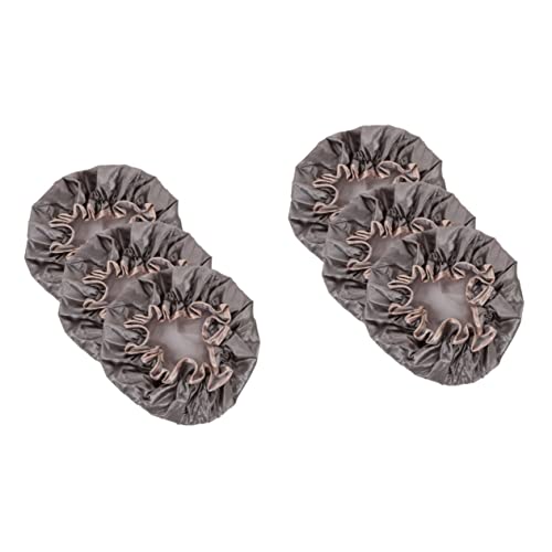 PLAFOPE 2 Sets Bade-duschhaube für Damen Reisefreundlicher Hut Elastisch Wiederverwendbar Sicheres Material für Kurzes Mittellanges Haar Leicht Zu Reinigen 3 Stück von PLAFOPE
