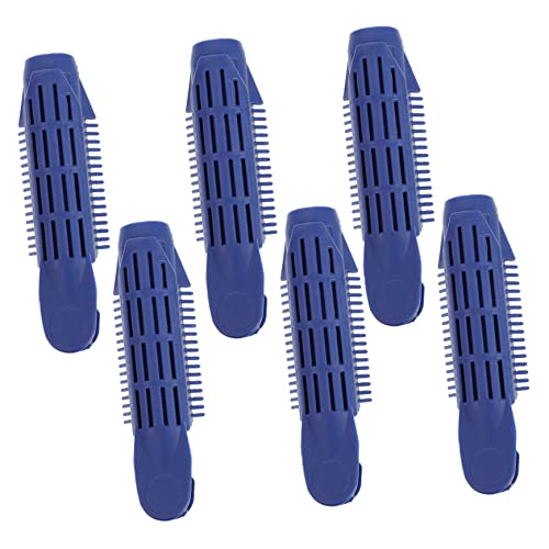 PLAFOPE 6 Stücke Dünne Volumizing Haar Clip Lockenwickler Abs Material Styling Rollen Clip für Frauen Mädchen von PLAFOPE