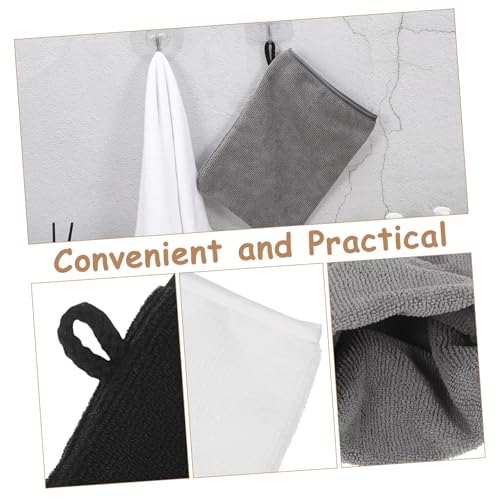 PLAFOPE 6 Stück Teiliges Duschhandschuh Superfiner Faser Sanftes Peeling und Gründliche Reinigung Abnehmbares Makeup entfernungstuch Hautfreundlich mit Aufhängeöse für Damen Hauttypen von PLAFOPE