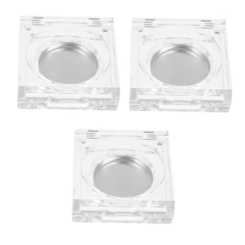 PLAFOPE 6 Stück Teiliges Transparentes Lidschatten Blush- Tragbare Leere Kosmetik-aufbewahrungsbox Praktische Make-up-palette für Reise und Tägliche Anwendung von PLAFOPE