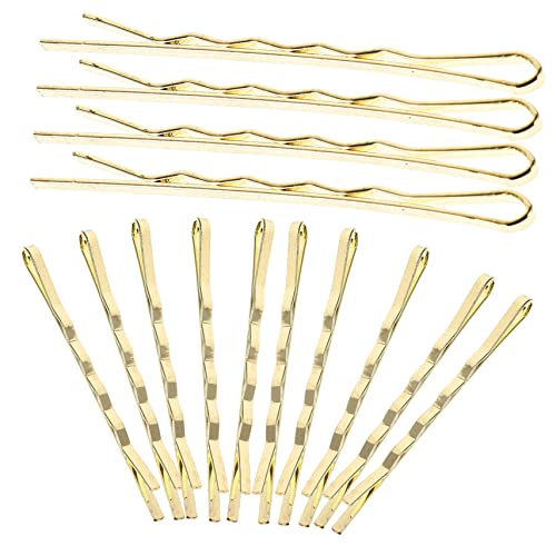 PLAFOPE 60stücke Goldene Haarnadeln Für Damen Einfache Haarspangen Für Eleganten Look Für Hochzeiten Partys Und Alltagsgebrauch Und Langlebige Metallmaterialien Für Vielseitige von PLAFOPE
