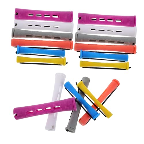 PLAFOPE 60 Stück Teiliges Lockenwickler-set für Damen Professionelle Haarwickler in Bunten Farben Schnelle Heiztechnologie Ergonomisch Leicht für Kurzhaar-styling und Friseureinsatz zu von PLAFOPE