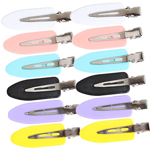 PLAFOPE 60 Stück Tropfenform Haarspangenband Haarspange Haar Styling Clips Make Up Haarspangen Flache Haarspange Keine Biegung Haarspangen Für Frauen Haarspangen Für Make Up Keine von PLAFOPE