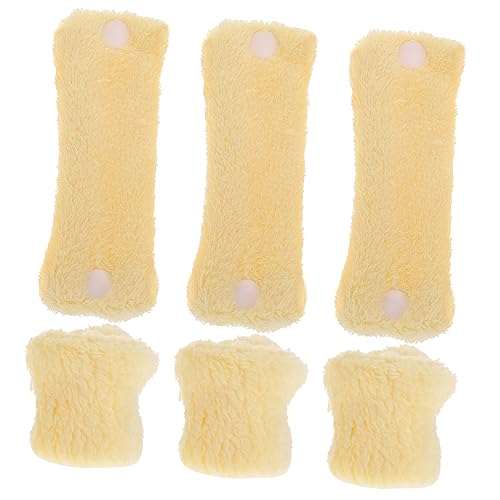 PLAFOPE 6stücke Teiliges Fleece Hitzefreie Haarwickler Für Lange Bequeme Schlafwickler Wärme Für Damen Und Mädchen Leicht Und Tragbar von PLAFOPE