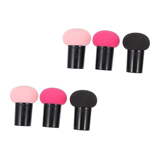 PLAFOPE 6stücke Puderquaste in Pilzform Für Make-up Lidschatten-tool Hautfreundlich Und Flauschig Leicht Zu Reinigen Für Täglichen Gebrauch Geeignet von PLAFOPE