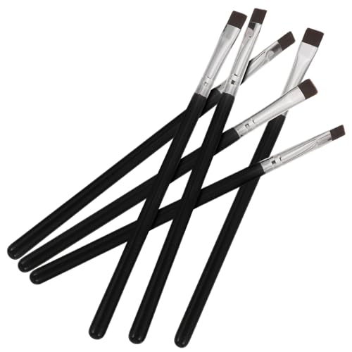 PLAFOPE 6stücke Teiliges Augen-make-up-pinsel Eyeliner Lidschatten Und Augenbrauen Praktisch Und Tragbar Für Reisen Aus Hochwertigen Materialien von PLAFOPE