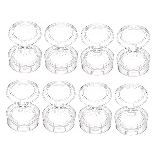 PLAFOPE Lidschatten-ersatzbox 8 Stück Leere Behälter Für Make-up Weiß von PLAFOPE