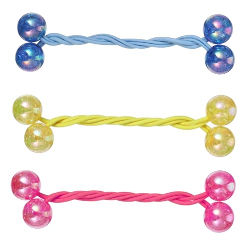 PLAFOPE 9paare - -haarbänder Elastische Haargummis Dekoration Vielseitige Haaraccessoires Für Damen Und Mädchen Zufällige Farben von PLAFOPE