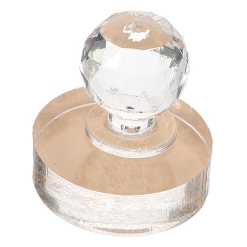 PLAFOPE Acryl Lidschatten Pressstempel Rund Vielseitiges Make-up Kompakt Werkzeug für Lidschatten Highlighter Langlebig und Einfach zu Reinigen von PLAFOPE