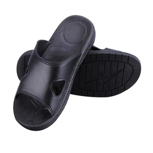 PLAFOPE Anti static Hausschuhe Pu sohle Rutschfest Komfortabel mit Dicker Sohle Schutzslipper für Zuhause von PLAFOPE