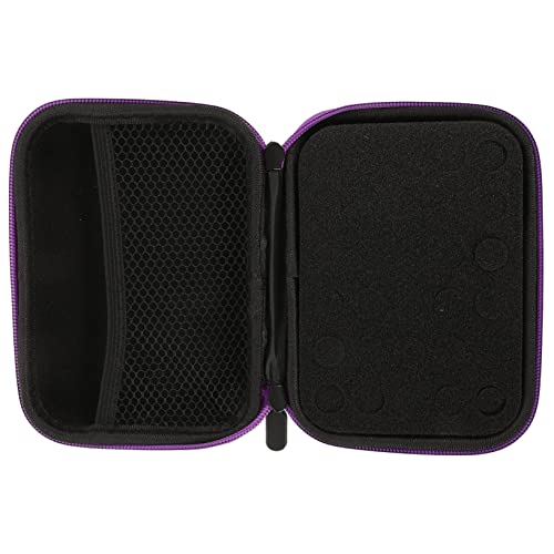 PLAFOPE Aufbewahrungstasche für ätherische Öle Eva-Tasche mit 30 Fächern für 1-ml- 2-ml- und 3-ml-Flaschen Organizer-Etui für Parfümflaschen tragbare Halterungstasche für unterwegs PLAFOPE Aufbewahrungstasche für ätherische Öle Eva-Tasche mit 30 Fächern für 1-ml- 2-ml- und 3-ml-Flaschen Organizer-Etui für Parfümflaschen tragbare Halterungstasche für unterwegs von PLAFOPE