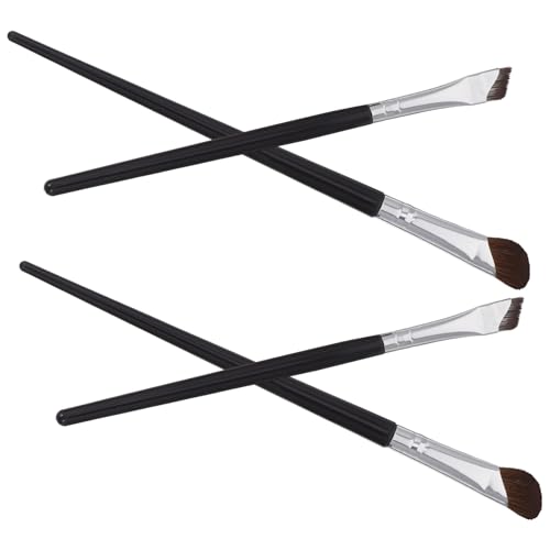 PLAFOPE Umfassendes Make-up-pinsel-set 4-teiliges Pinsel-set Für Eyeliner Augenbrauen Nasenkontur Lidschatten Gleichmäßiges Auftragen Robuste Konstruktion von PLAFOPE