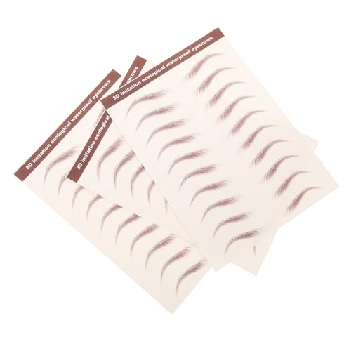 PLAFOPE Augenbrauen-aufkleber Für Make-up Einfache Anwendung Augenbrauen-tattoos Simulations-augenbrauen-kit von PLAFOPE