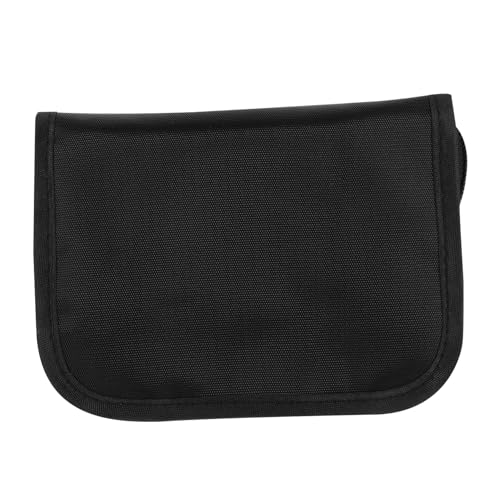 PLAFOPE Blauer Blutglukose Messgerät Organizer Tasche mit Reißverschluss Kompakte Aufbewahrungstasche für Diabetes Zubehör Tragbar und Langlebig Geeignet für Zuhause und Reisen von PLAFOPE