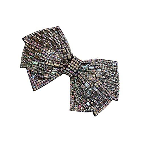 PLAFOPE Haarnadel Mit Strass Und Schleife Elegante Haarspange Mit Feder Für Frauen Und Mädchen von PLAFOPE