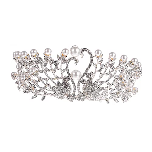 PLAFOPE Atemberaubender Brautkopfschmuck – Kronen-stirnband Mit Strasssteinen Für Hochzeiten Und Partys PLAFOPE Atemberaubender Brautkopfschmuck – Kronen-stirnband Mit Strasssteinen Für Hochzeiten Und Partys von PLAFOPE