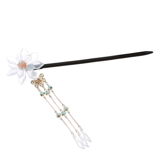 PLAFOPE Chinesischer Haarstab Vintage Haarnadel Haarstab Quaste Haarstäbchen Chinesische Haarnadel Frauen Kopfschmuck von PLAFOPE