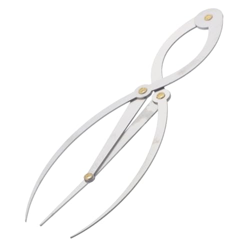 PLAFOPE Edelstahl Augenbrauen Messstab Flexibel Präzises Messwerkzeug für Damen Microblading Stencil zur Symmetrischen Formgebung Langlebig Robust Silber von PLAFOPE
