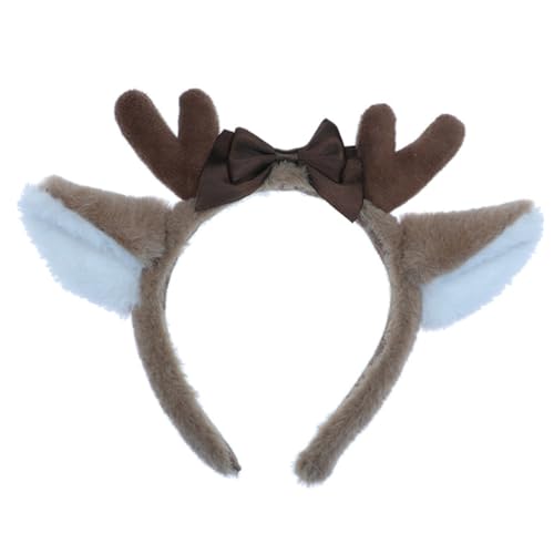 PLAFOPE Stirnband Mit Hirschohren Tiere Stirnbänder Süß Leicht Bequem Haarreif Für Partys Cosplay Zufälliger Stil PLAFOPE Stirnband Mit Hirschohren Tiere Stirnbänder Süß Leicht Bequem Haarreif Für Partys Cosplay Zufälliger Stil von PLAFOPE