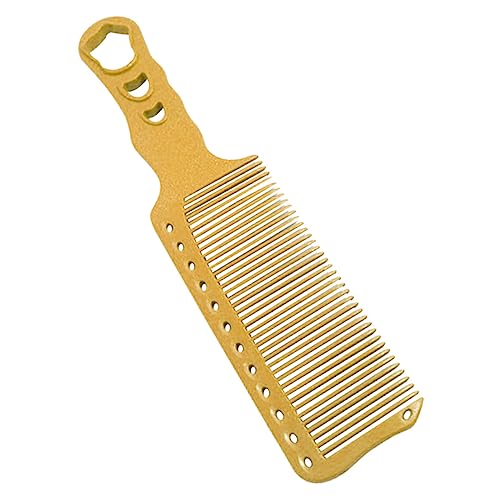 PLAFOPE Haarschneidekamm Aus Kunstharz Harzkämme Für Haarschnittzubehör Haarscherkamm Für Männer Und Frauen Praktisches Design Leicht Zu Tragen Verstauen von PLAFOPE