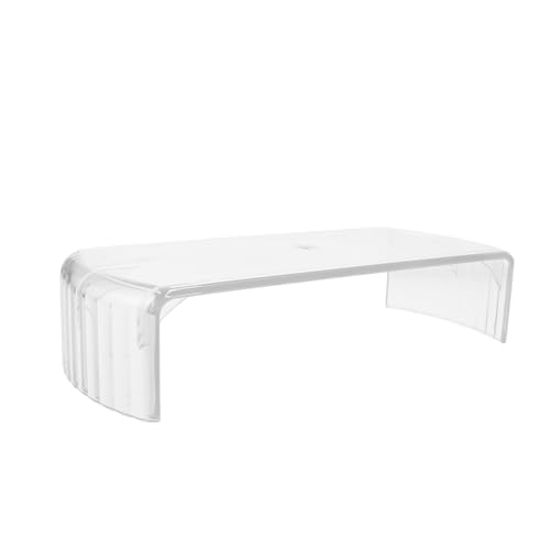 PLAFOPE Ergonomisches Nagel Handkissen Transparent mit Erhöhtem Handgelenkschutz Platzsparendes Maniküre Kissen für Nagelstudios und Professionelle Nagelkünstler von PLAFOPE