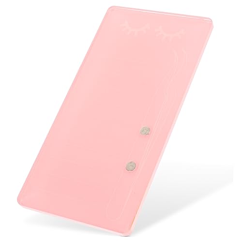 PLAFOPE Eyelash Organizer Aus Acryl Praktische Wimpernablage Für Extensions Mit Magnet Für Werkzeuge Leicht Und Tragbar Für Profis Und Einsteiger Der Wimpernverlängerung von PLAFOPE