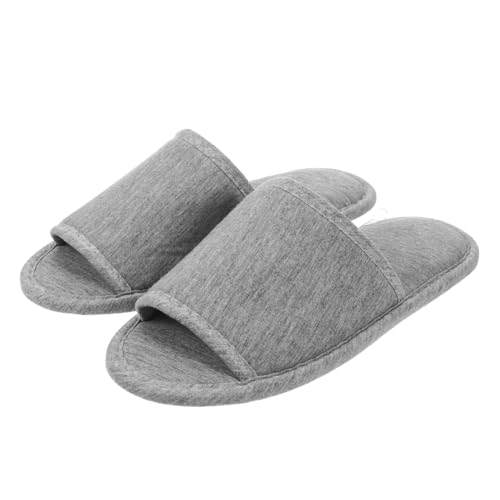 PLAFOPE Faltbare Ultraleichte Reise hausschuhe für Damen und Herren mit Offenem Zehenbereich Tragbar und Platzsparend für Hotel Zuhause und Geschäftsreisen Inklusive Praktischem von PLAFOPE