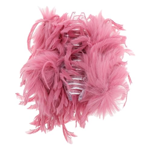 PLAFOPE Accessoires Für Damen Große Flauschige Clips Rutschfest Starker Halt Haargriff Für Dickes Haar von PLAFOPE