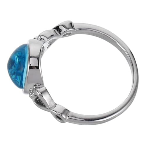 PLAFOPE Glasring für Frauen Minimalistischer Statement Ring für Hochzeiten und Verlobungen Einzigartige Handwerkskunst und Komfortable PLAFOPE Glasring für Frauen Minimalistischer Statement Ring für Hochzeiten und Verlobungen Einzigartige Handwerkskunst und Komfortable von PLAFOPE