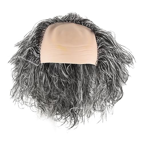 PLAFOPE Perrücke Für Ältere Männer Glatze Perrücke Alter Mann Für Kostüm Alter Mann von PLAFOPE