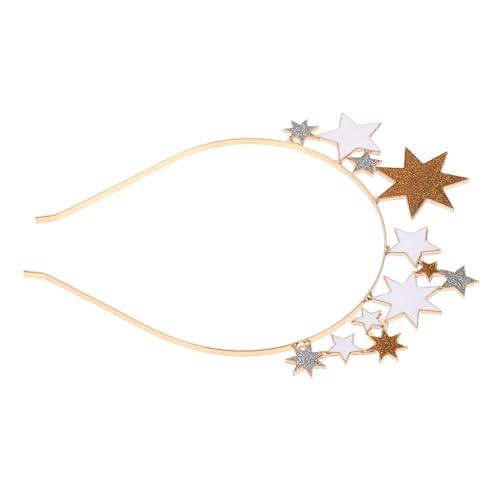 PLAFOPE Delicate Star Haarband Mit Glitzer Und Strass Elegantes Haarschmuck-accessoire Für Damen Für Hochzeiten Partys Und Festliche Anlässe von PLAFOPE