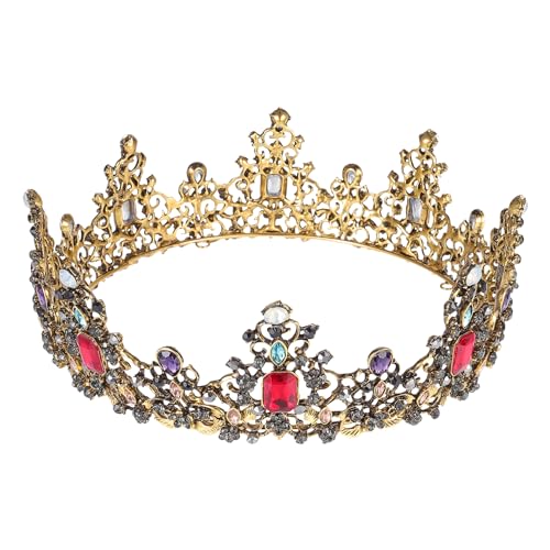 PLAFOPE Kopfschmuck Für Junggesellinnenabschiede Strass-krone Für Frauen Und Mädchen Für Hochzeitsabendpartys von PLAFOPE