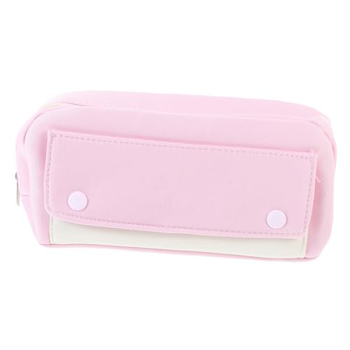 PLAFOPE Großes Polyester Federmäppchen mit Reißverschluss Große Kapazität Stifttasche Vielseitige Schreibwaren Tasche für Schule und Kosmetik Robustes Material Tragbar für Mädchen und von PLAFOPE