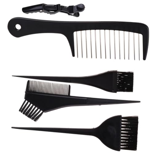 PLAFOPE Haarfarben-schüssel-set Bürstenclips Mixer 8-teiliges Friseur-werkzeugset Schwarz Für Herren von PLAFOPE