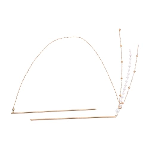 PLAFOPE Doppelte Kette Haarnadel Quaste Vintage Stil Haarstab Für Frauen Haar-accessoires PLAFOPE Doppelte Kette Haarnadel Quaste Vintage Stil Haarstab Für Frauen Haar-accessoires von PLAFOPE