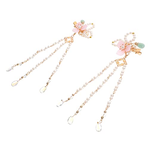 PLAFOPE Haarnadel Mit Quaste Im Vintage-stil Haarspangen Mit Quaste Für Styling-accessoires Für Mädchen von PLAFOPE