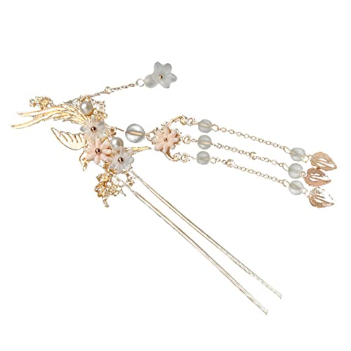 PLAFOPE Dangle Tassel Haarnadel Für Damen Chinesische Haarstäbe Für Hochzeiten Partys Und Besondere Anlässe Langlebig Und Elegant Für Hochsteckfrisuren Und Haaraccessoires PLAFOPE Dangle Tassel Haarnadel Für Damen Chinesische Haarstäbe Für Hochzeiten Partys Und Besondere Anlässe Langlebig Und Elegant Für Hochsteckfrisuren Und Haaraccessoires von PLAFOPE