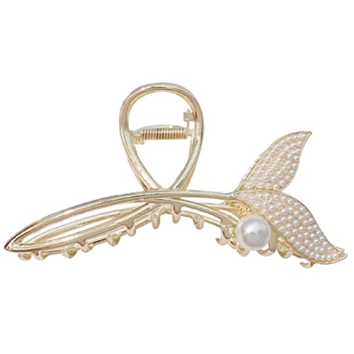 PLAFOPE Fischschwanz Haarklammer Aus Metall Für Damen Dekorativer Haarklip Im -stil Für Elegante Frisuren Für Partys Und Alltag von PLAFOPE