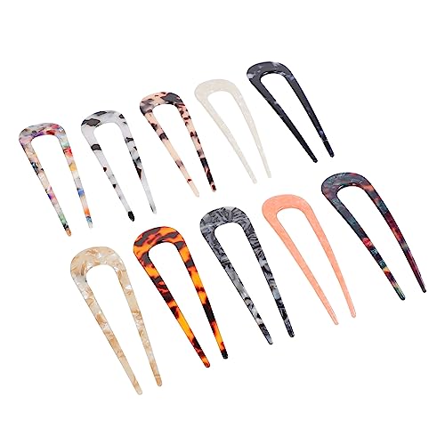 PLAFOPE Haarnadeln-set Im Vintage-stil Im Französischen Stil 10 U-förmige Haargabeln Accessoires Für Frauen von PLAFOPE