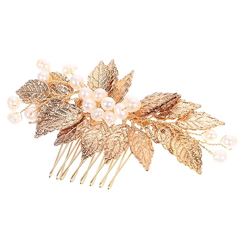 PLAFOPE Haarschmuck elegant die trauzeugen bescherung weihnachten costumes for Zubehör für Haarkämme Brauteinsatzkamm Frauen setzen Kamm ein Haarkämme für Frauen Legierung Golden von PLAFOPE