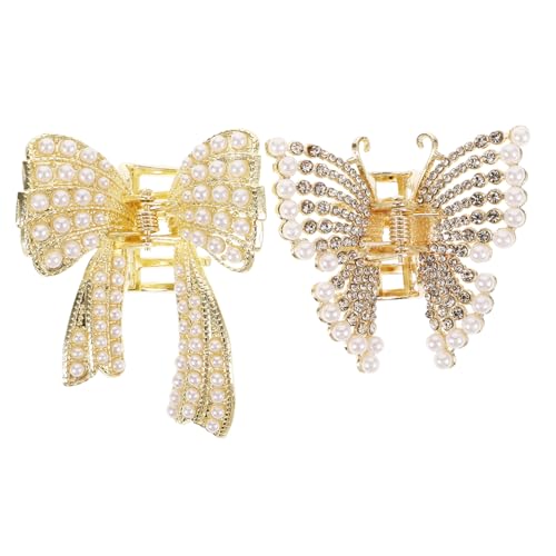 PLAFOPE Leichte Haarspangen – 2 Stück Mini-schmetterlingsspangen – Haarschmuck Für Mädchen von PLAFOPE