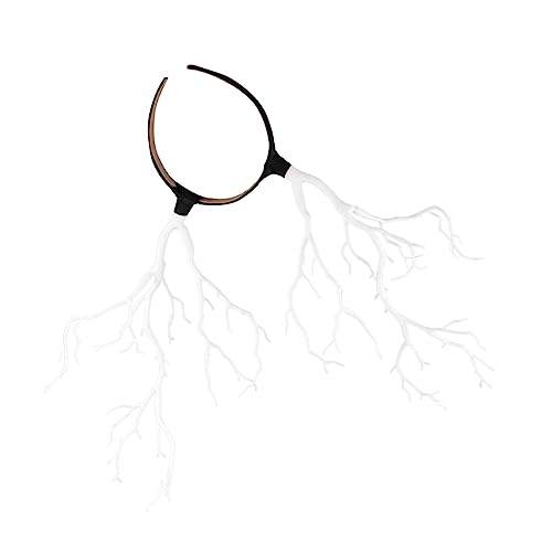 PLAFOPE 1stück Hexenhorn Haarreifen Für Halloween Exzentrantes Haarschmuck-accessoire Für Kostümpartys Und Cosplay Dekoration Für Festivals Und Fotoshootings von PLAFOPE