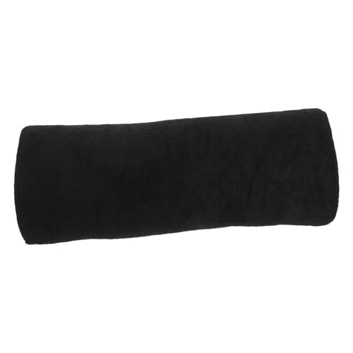 PLAFOPE Handkissen Maniküre Nagelkunst Handauflage Weiches Handpölsterchen mit Abnehmbarem Bezug für Nageldesign und Heimgebrauch Bequemes Nail Art Hand Rest Kissen Schwarz von PLAFOPE