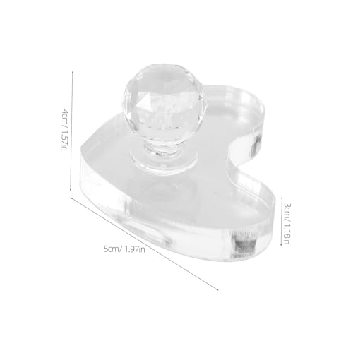 PLAFOPE Herzförmiger Lidschatten Pressstempel für DIY Augen make up Langlebiges Pulverpresswerkzeug für Highlighter Konturierung Vielseitig Einsetzbar und Einfach zu Bedienen von PLAFOPE